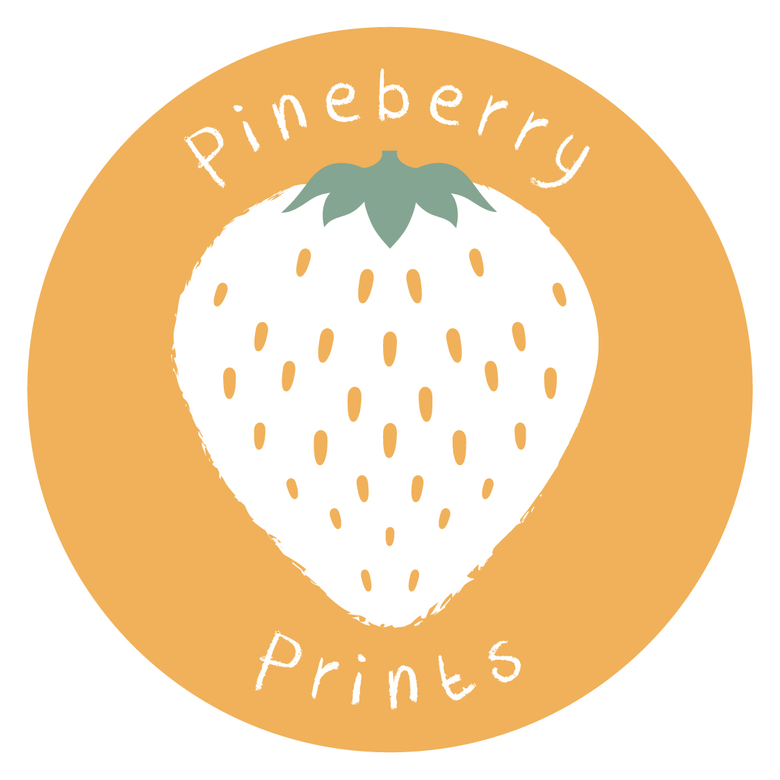 pineberry Prints – Logo