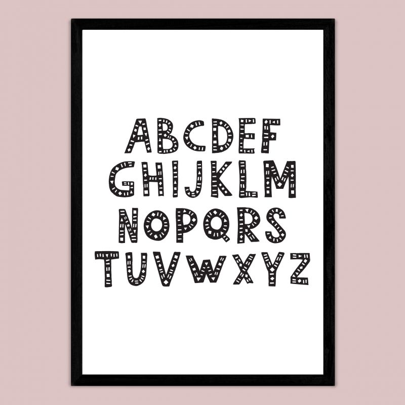 Alphabet Print